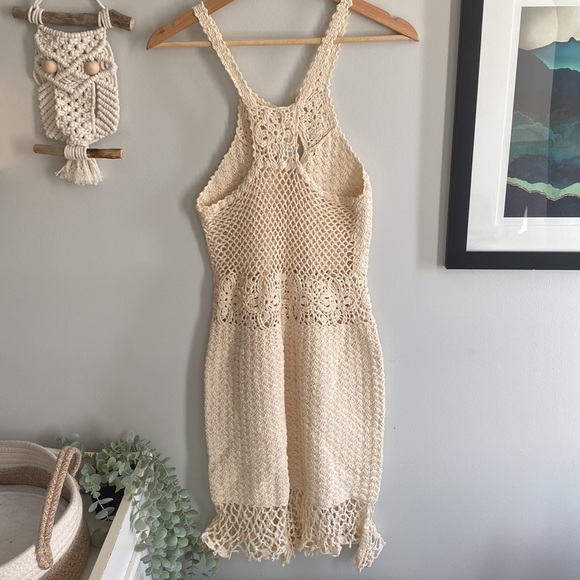 [S] Crochet Mini Dress - Picture 6 of 6